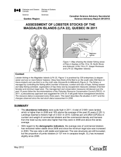 Fisheries and Oceans Canada. Canadian Science