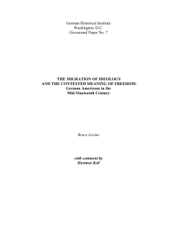The Migration of Ideology and the Contested Meaning of Freedom