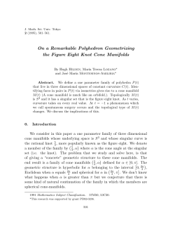 On a Remarkable Polyhedron Geometrizing the Figure Eight Knot
