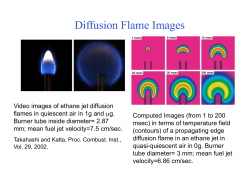 Diffusion Flame Images