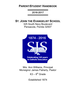 parent / student handbook