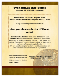 Honouring the Warriors - Part 2