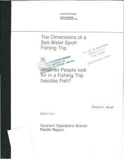 or in a Fishing Trip besides Fish?