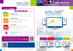 INTELLIXIR System > Leading your way to discovery