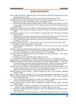 bibliography - Goatourism.gov.in