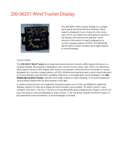 200-06201 Wind Tracker Display