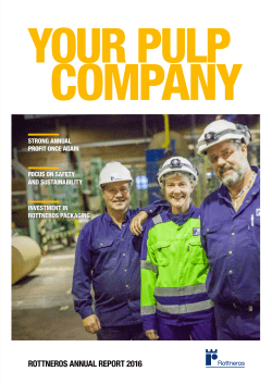 Annual report and sustainability report