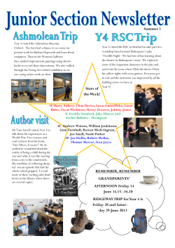 Section Newsletter