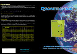 Cat&aacute;logo Oz&ocirc;nio