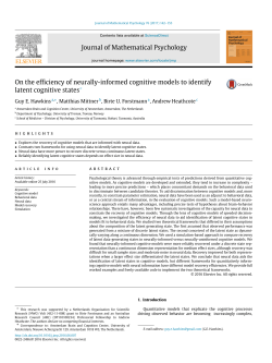 On the efficiency of neurally-informed cognitive models to identify