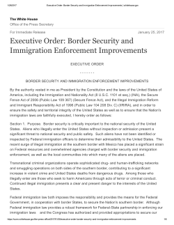 Executive Order