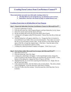 How do I create Form Letters using the Mail Merge feature in