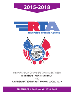 Memorandum of Understanding