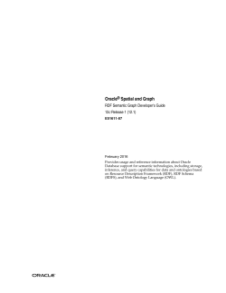 RDF Semantic Graph Developer`s Guide