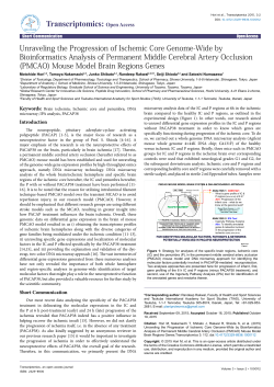 Unraveling the Progression of Ischemic Core Genome