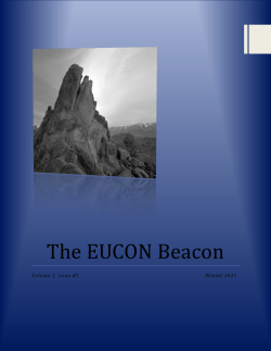 The Eucon Beacon - Eucon International College