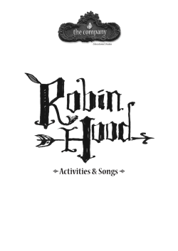 robin hood - The Company Educational Drama is a theater company
