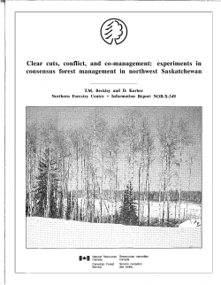 Clear cuts, conflict, and co-management