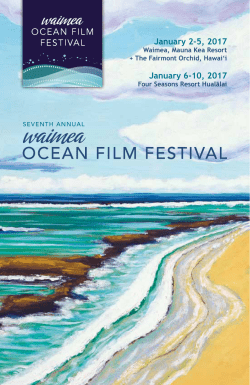 January 2-5, 2017 January 6-10, 2017