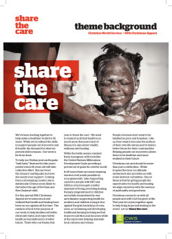 theme background - CWS Christmas Appeal