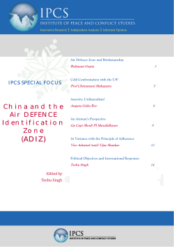 ADIZ - Institute of Peace and Conflict Studies