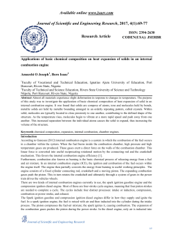 Applications of basic chemical composition on heat expansion of