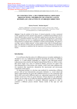 Full Text - Journal of Applied Mathematics and