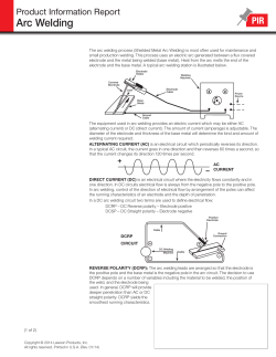 Arc Welding - Lawson Products