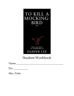 Student Workbook