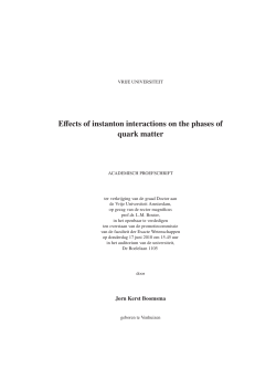 Effects of instanton interactions on the phases of quark matter
