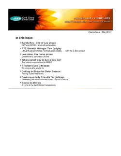 May - Clark County Credit Union