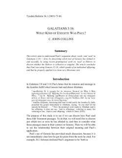 galatians 3:16 - Tyndale House