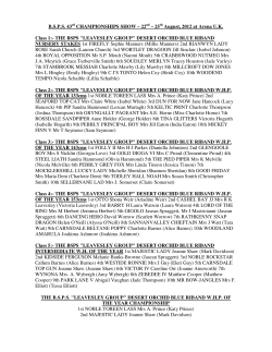 pdf results - The British Show Pony Society