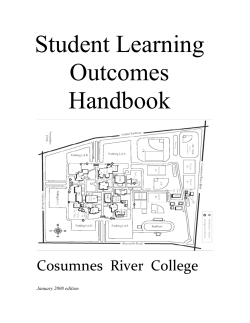 Student Learning Outcomes Handbook