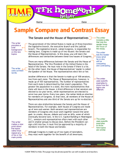 A Compare and Contrast Essay Sample