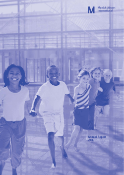 Annual Report 2006 - Flughafen M&uuml;nchen