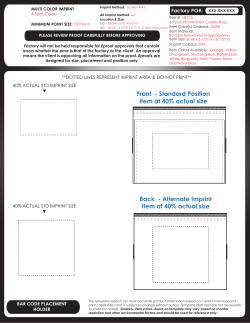 Back - Alternate Imprint Item at 40% actual size Front