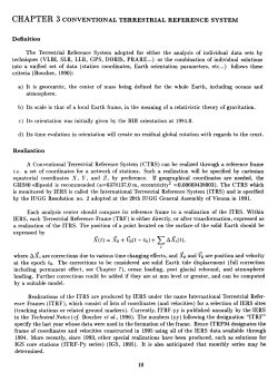 3. conventional terrestrial reference system