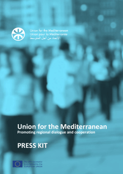 Sustainable Development - Union for the Mediterranean