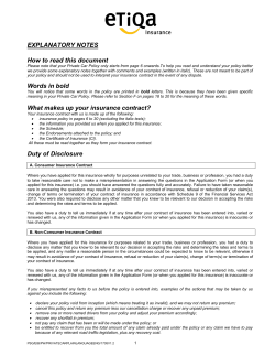 EXPLANATORY NOTES How to read this document Words in