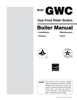 Boiler Manual - Union Steam | Boilers