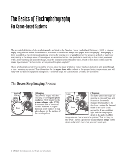 SSS104 The Basics of Electrophotography