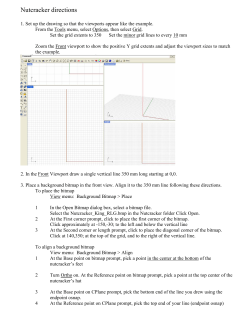Nutcracker directions