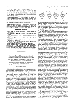 Reaction of xenon difluoride with polycyclic aromatic hydrocarbons