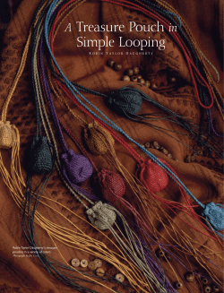 A Treasure Pouch in Simple Looping
