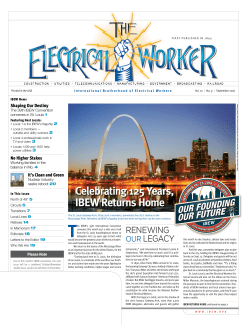 Celebrating 125 Years, IBEW Returns Home