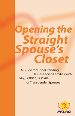 Straight Spouse`s Closet