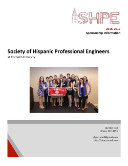 Learn more - Cornell SHPE
