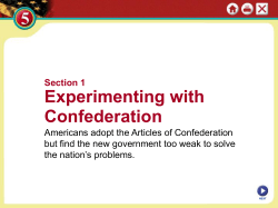 Articles of Confederation