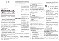 Mycoplasma hyopneumoniae ELISA